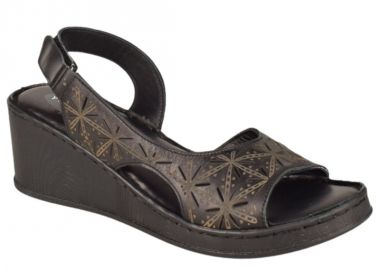 Πέδιλα γυναικεία | Υφαντίδης | 122004 | Μαύρο - Υφαντίδης - 